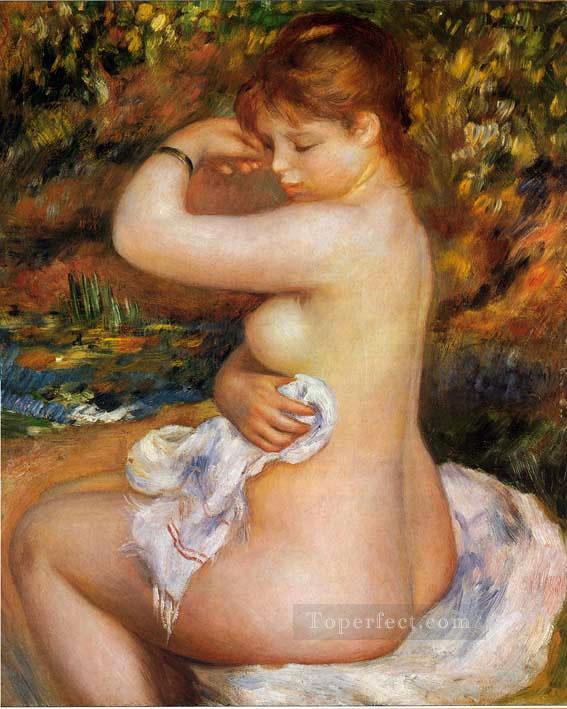 después del baño Pierre Auguste Renoir Pintura al óleo